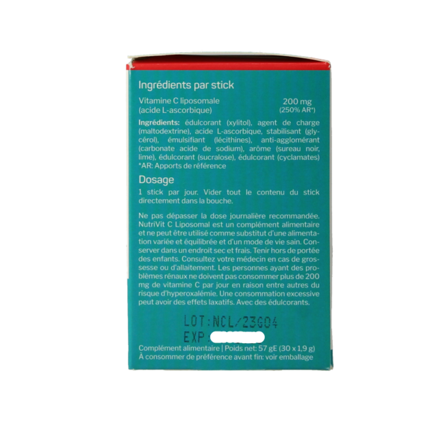 Nutrisan Nutrivit C liposomal 30 Stück