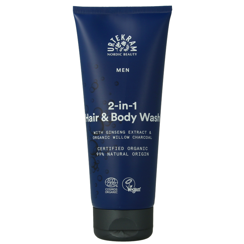 Urtekram Men Bagnodoccia e Shampoo 200 Millilitri