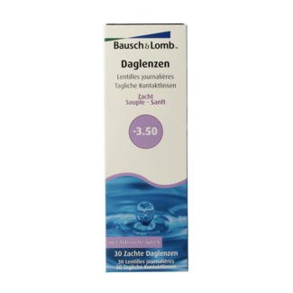 Bausch & Lomb Lentes de contacto diarias Bausch & Lomb -3.50 30 unidades
