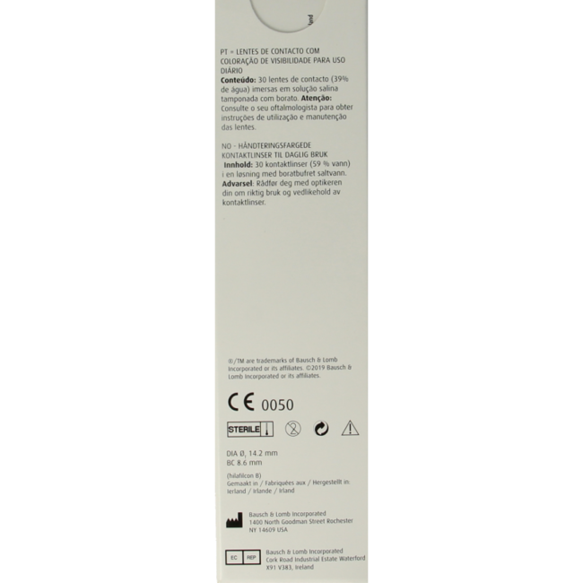 Bausch & Lomb Daglenzen -1.50 30 Stuks