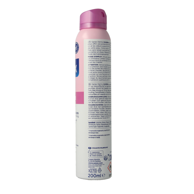 Sanex Dezodorant w sprayu Dermo Invisible 200 ml