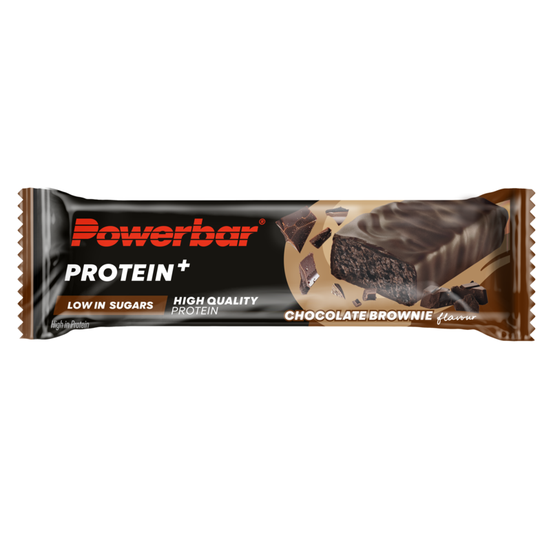 Powerbar Protein+ Brownie: Barretta Proteica Low Sugar