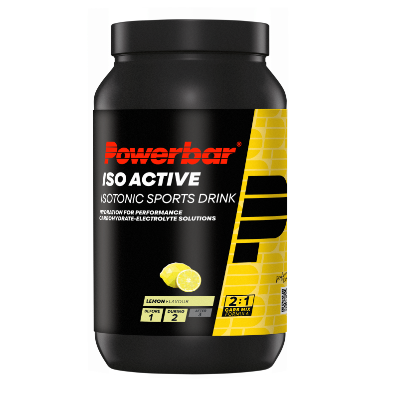 Powerbar Isoactive Limone 1320g | Bevanda Isotonica Energia