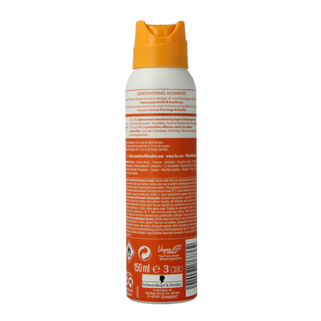 FA Desodorante en spray Empowering Moments 150 mililitros