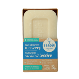 Seepje Seepje Waszeep & vlekverwijderaar bergamot & limoengras 120 Gram