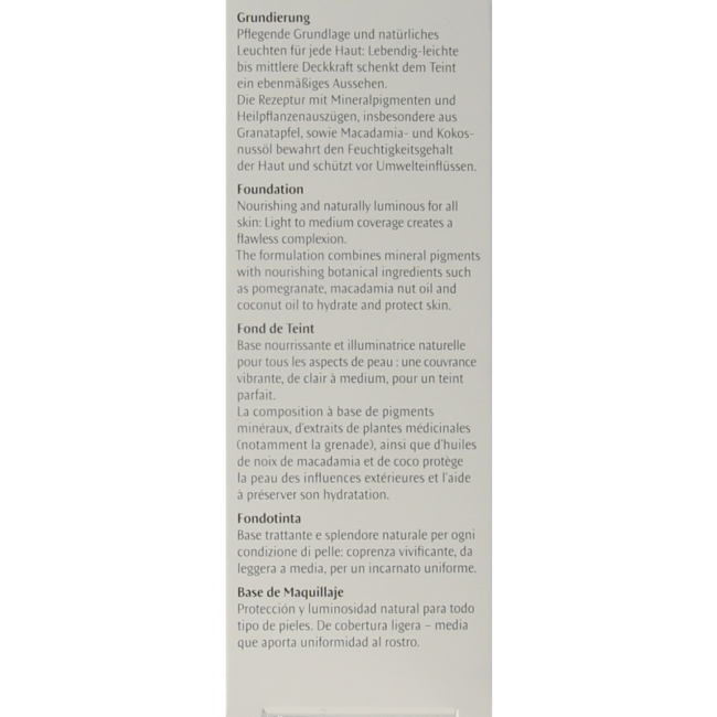 Foundation 04 hazelnut 30 Milliliter