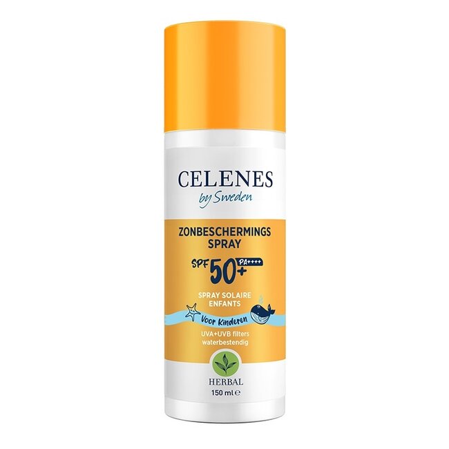 Celenes Herbal Sonnenspray für Kinder LSF 50 150 Milliliter