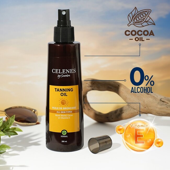 Celenes Herbal Bräunungsöl 200 Milliliter