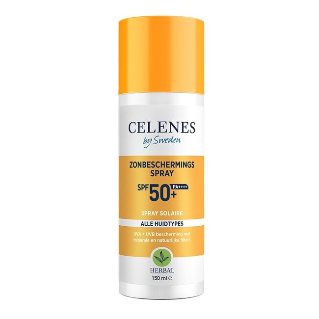 Celenes Herbal Spray solaire tous types de peaux SPF50 150 ml