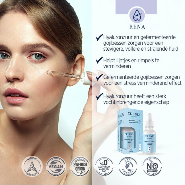 Serum Hyaluronsäure + fermentierter Gojibeeren-Wirkstoff 30 Milliliter