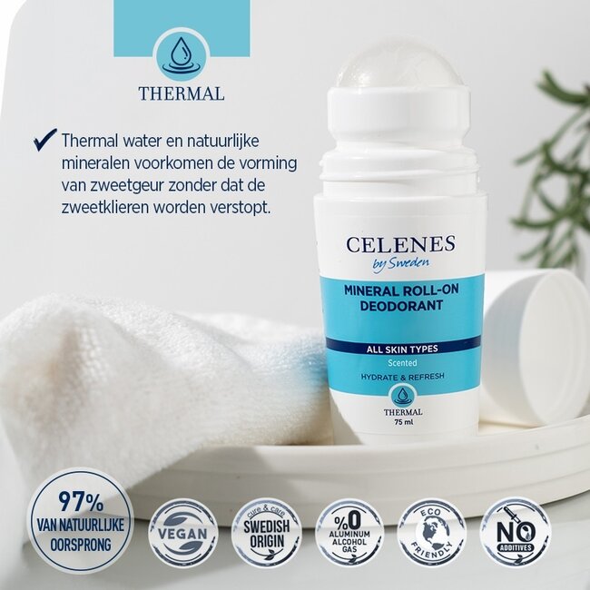 Celenes Thermal deodorant roll-on 75 Millilitres