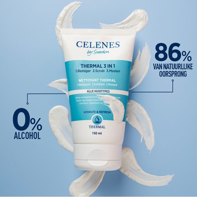 Celenes Thermal mascarilla peeling 3 en 1 150 mililitros