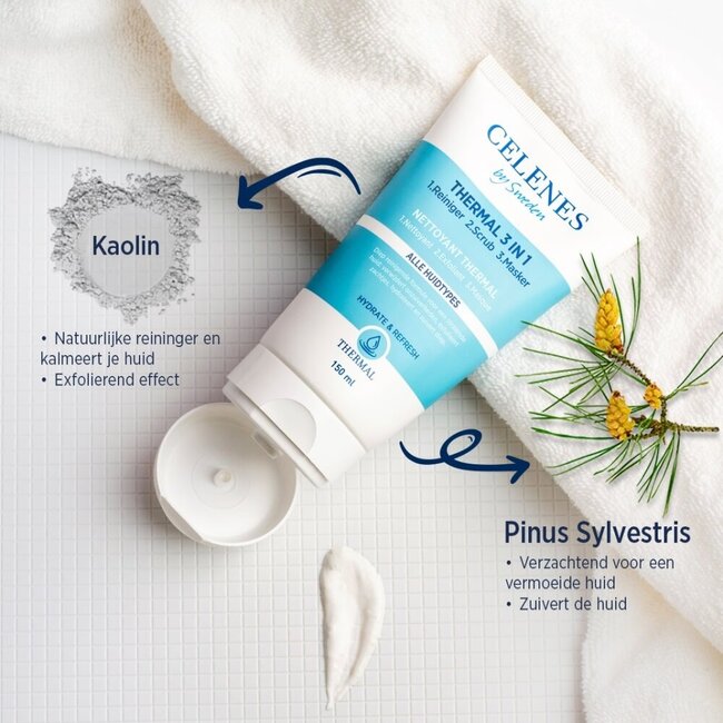 Celenes Thermal mascarilla peeling 3 en 1 150 mililitros