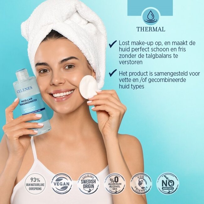 Celenes Thermal Mizellenwasser fettige Haut 250 Milliliter