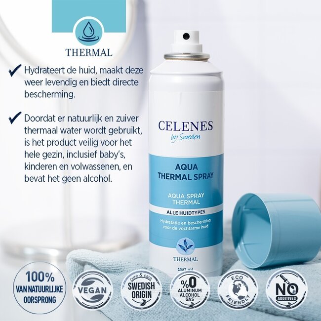 Celenes Aqua spray thermal 150 millilitres