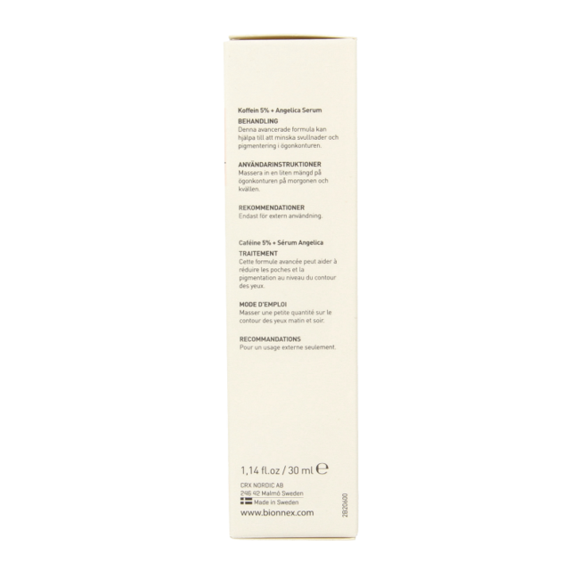 Bionnex Nordea serum caffeine 30 Milliliter