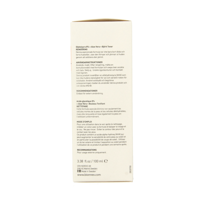 Serum Bionnex Nordea z kwasem glikolowym 100 mililitrów