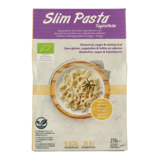 Slim Slim Pasta organic tagliatelle 270 Gram