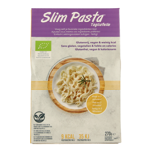 Slim Pasta tagliatelle bio 270 gramos