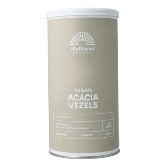 Mattisson Mattisson Fibras de acacia veganas 83% 220 gramos