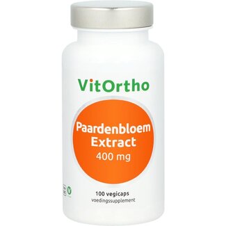 VitOrtho VitOrtho Paardenbloemextract 400mg 100 Vegetarische capsules
