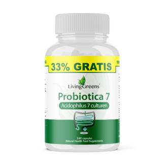 Livinggreens Livinggreens Probiotica 7 paquete ahorro 240 cápsulas