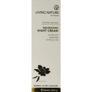 Living Nature Living Nature Crème de Nuit Nourrissante 60 ml