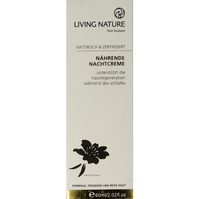 Crema de Noche Nutritiva Living Nature 60,00 mililitros