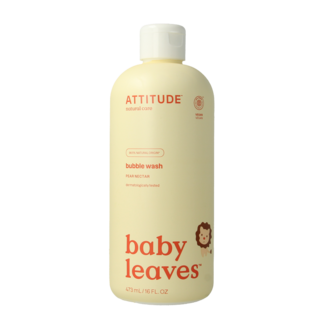 Attitude Attitude Baby Leaves Schaumbad Birnennektar 473 ml