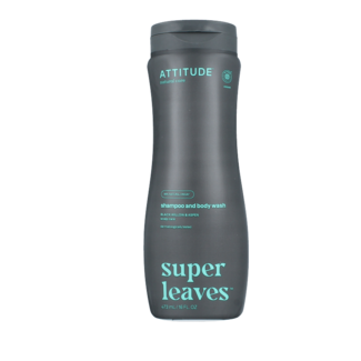 Attitude Attitude Szampon i żel pod prysznic 2 w 1 super leaves 473 mililitry