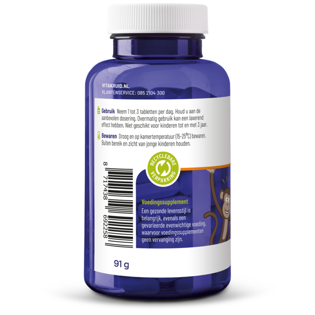 Magnesium junior 90 Kauwtabletten