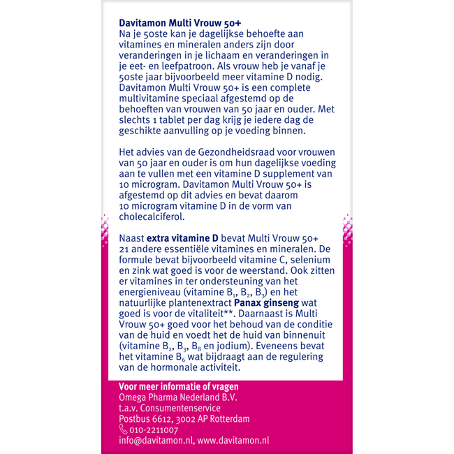 Multi Frau 50+ 60 Tabletten