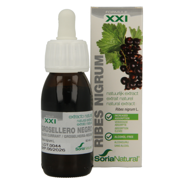 Soria Natural Ribes nigrum XXI extract 50 mililitros