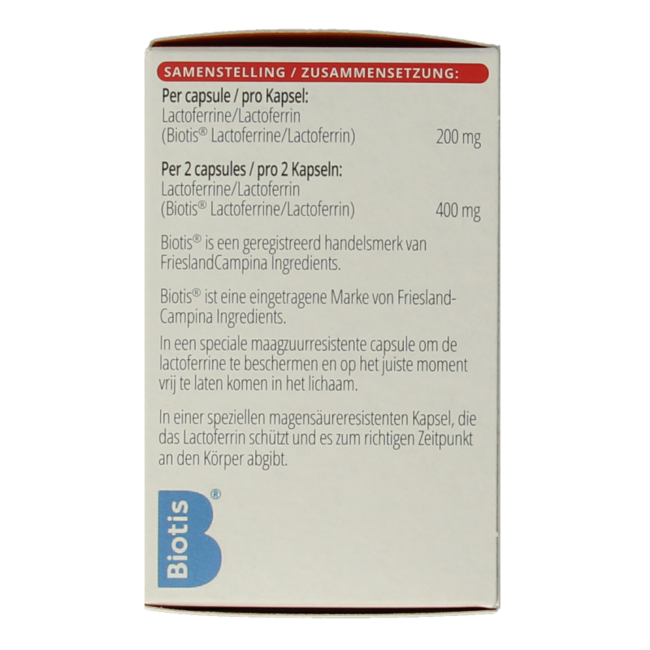 Lactoferrine-BT 60 Gélules