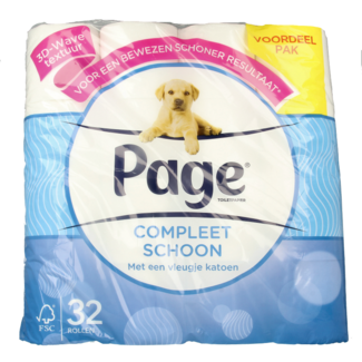 Page Compleet schoon 32 rollos