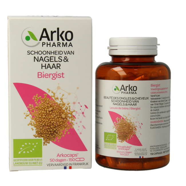 Drożdże Piwne Arkocaps bio 150 Kapsułek