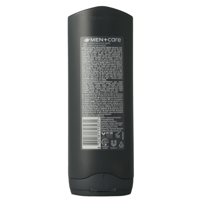 Dove Shower men + care extra fresh 250 Millilitres