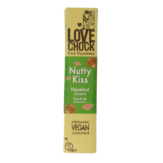 Lovechock Lovechock Nutty kiss bio 40 Gram
