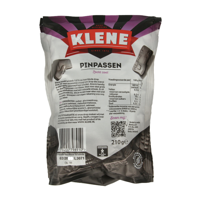 Klene Pinpassen 210 gramos