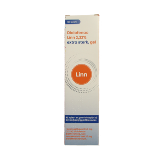 Linn Diclofenac gel 2.32% extra strength 100 Gram