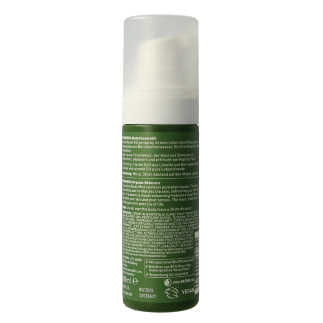Primavera Pure joy Körperspray 100 Milliliter