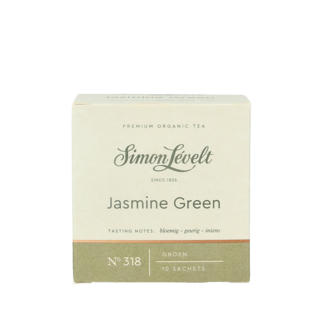 Simon Levelt Thé vert jasmin bio 10 sachets