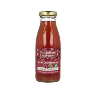 Terschellinger Terschellinger Apple cranberry juice organic 250 Millilitres
