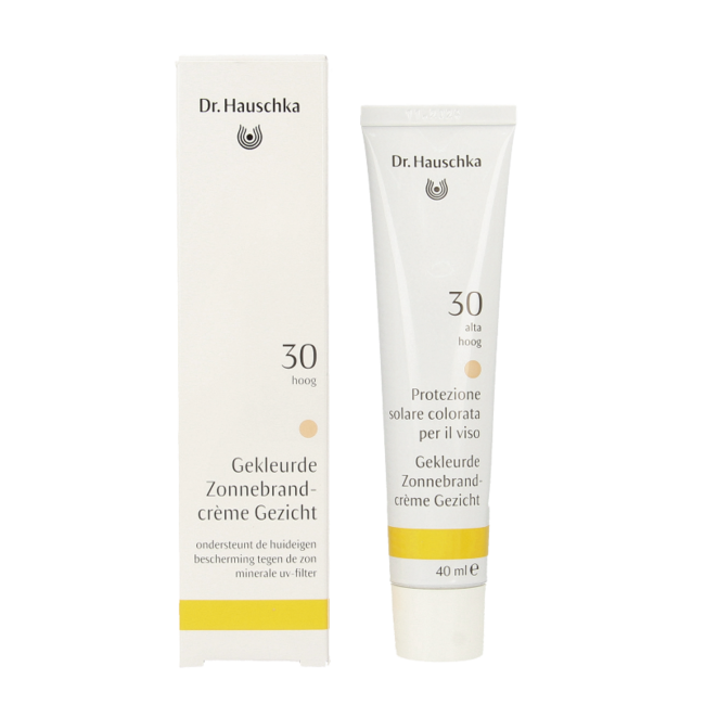 Dr. Hauschka Crema solar facial con color SPF30 40 ml