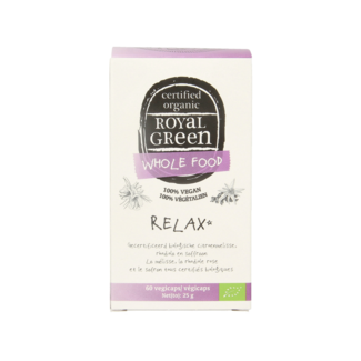 Royal Green Relax bio 60 Cápsulas vegetarianas