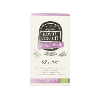 Royal Green Relax bio 60 Kapsułek wegetariańskich