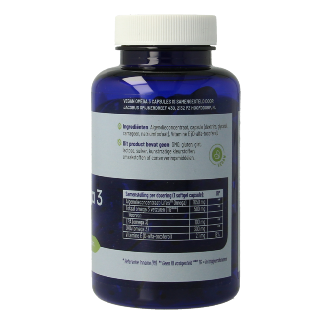 Vegan Omega 3 1000 Triglyceride 300 DHA 100 EPA 90 Softgels