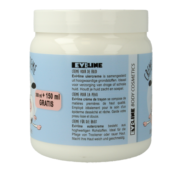 Evi Line Crema de Ordeño 350 + 150 ml 500 Mililitros