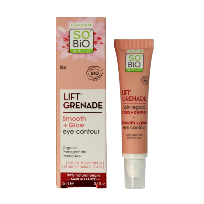 So Bio Etic Lift Pomegranate eye contour cream 15 Millilitres