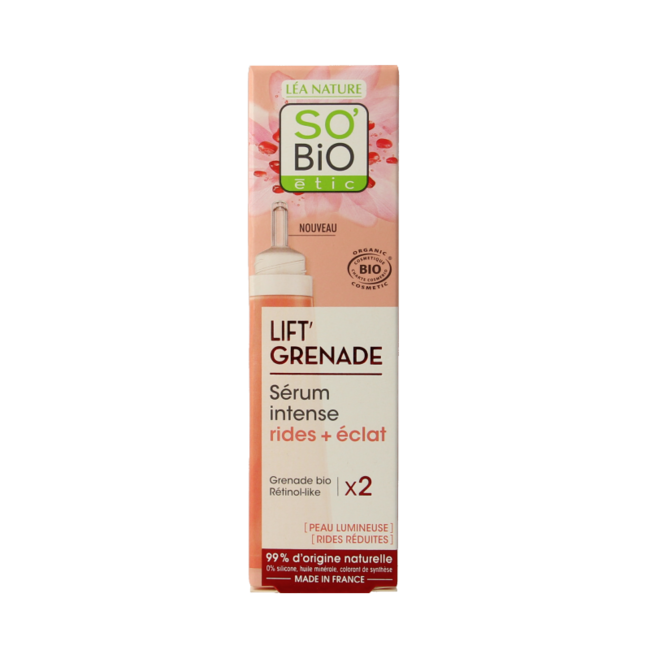 Sérum Lift Grenade de SO'BIO étic, 30 ml